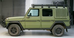 Mercedes G-Klasse mit Raptor Beschichtung